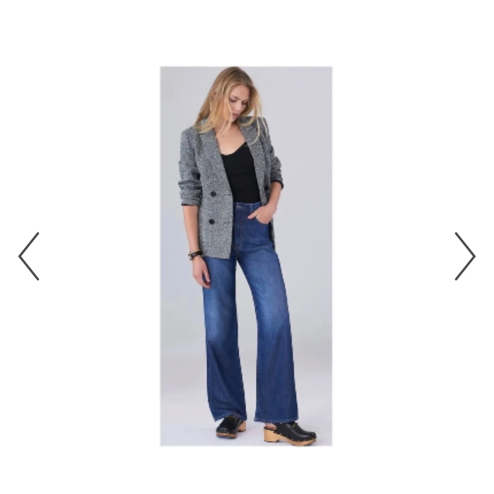 Anthro Pilcro & the Letterpress Wide Leg Jeans